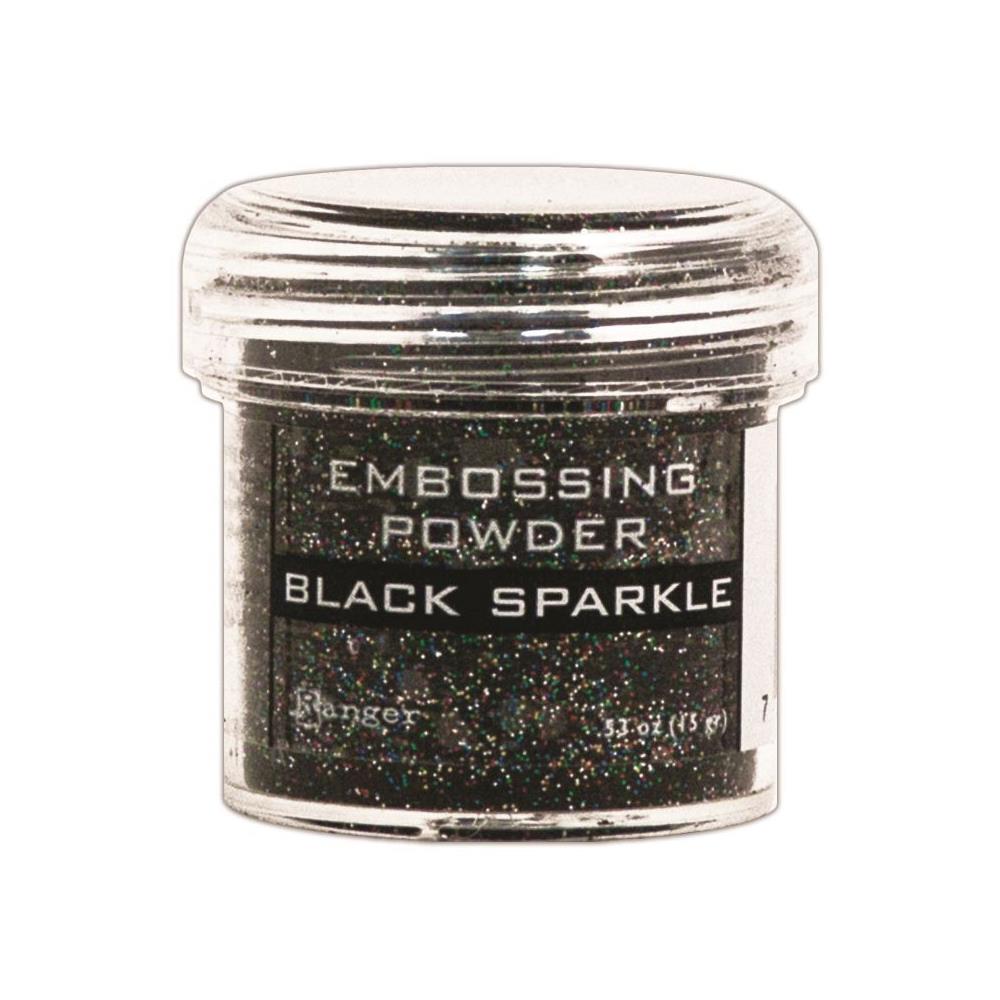 אבקת אמבוסינג- Black Sparkle