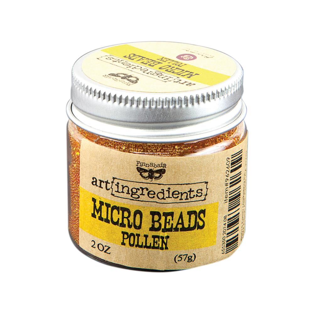 Finnabair Art Ingredients Micro Beads-Pollen