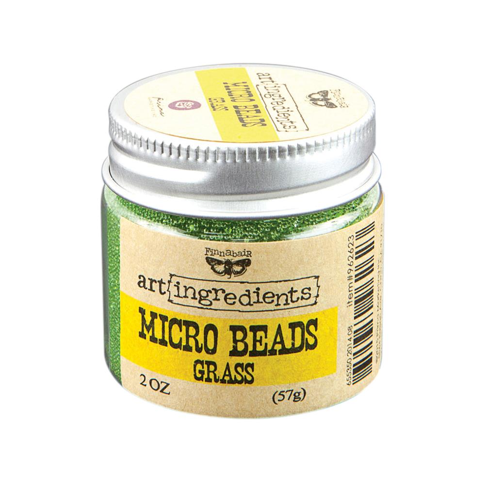 Finnabair Art Ingredients Micro Beads-Grass