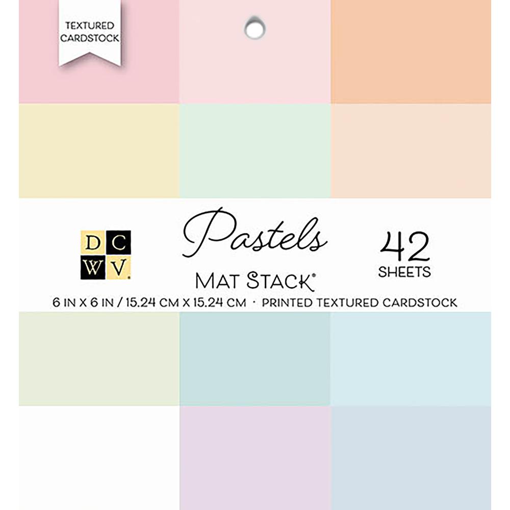 מארז דפי קארדסטוק- Pastels Solid