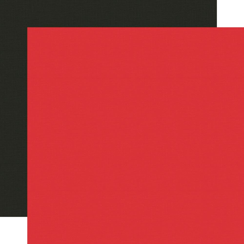 דף קארדסטוק- Black/Red Simple Basic