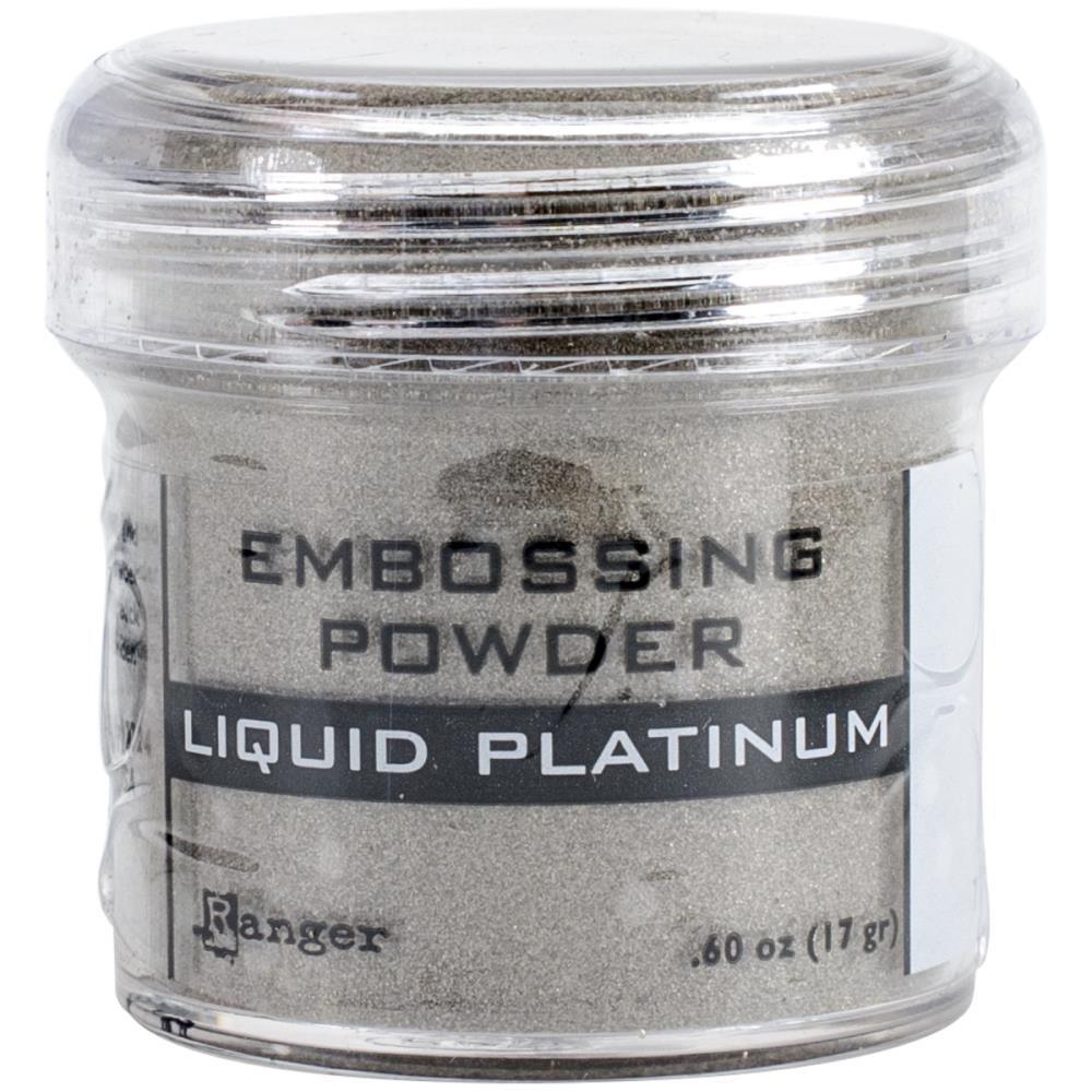 אבקת אמבוסינג- Liquid Platinum