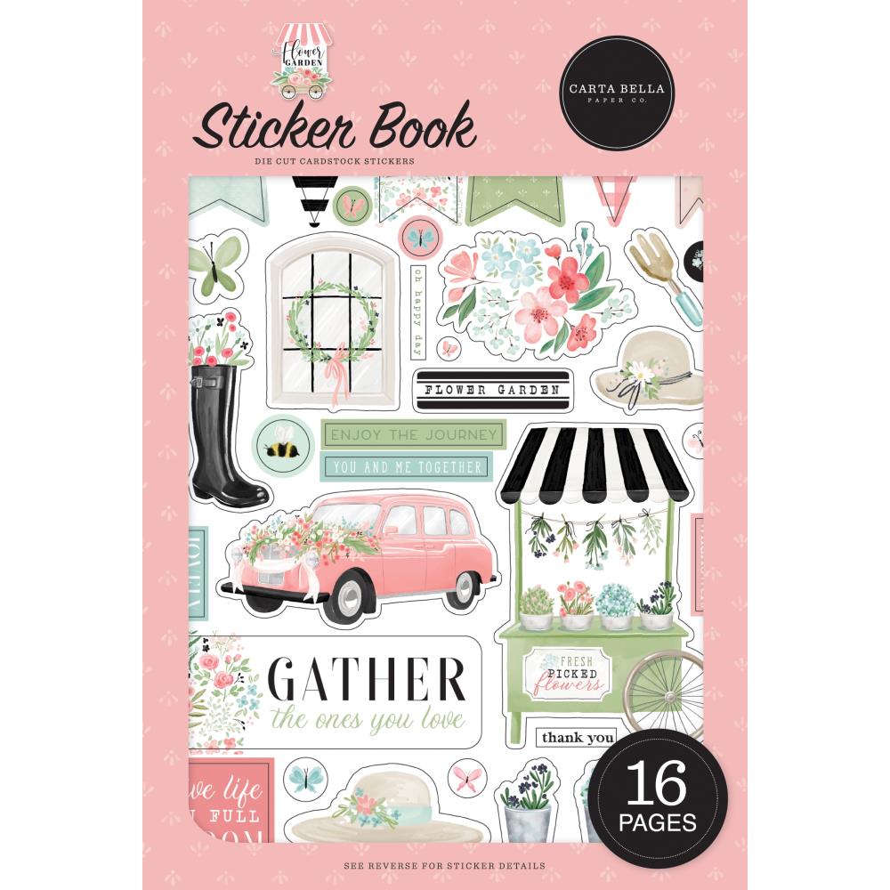 Sticker Book- Flower Garden