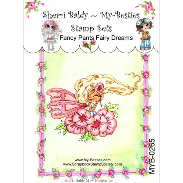 חותמת סיליקון- Fancy Pants Fairy Dreams